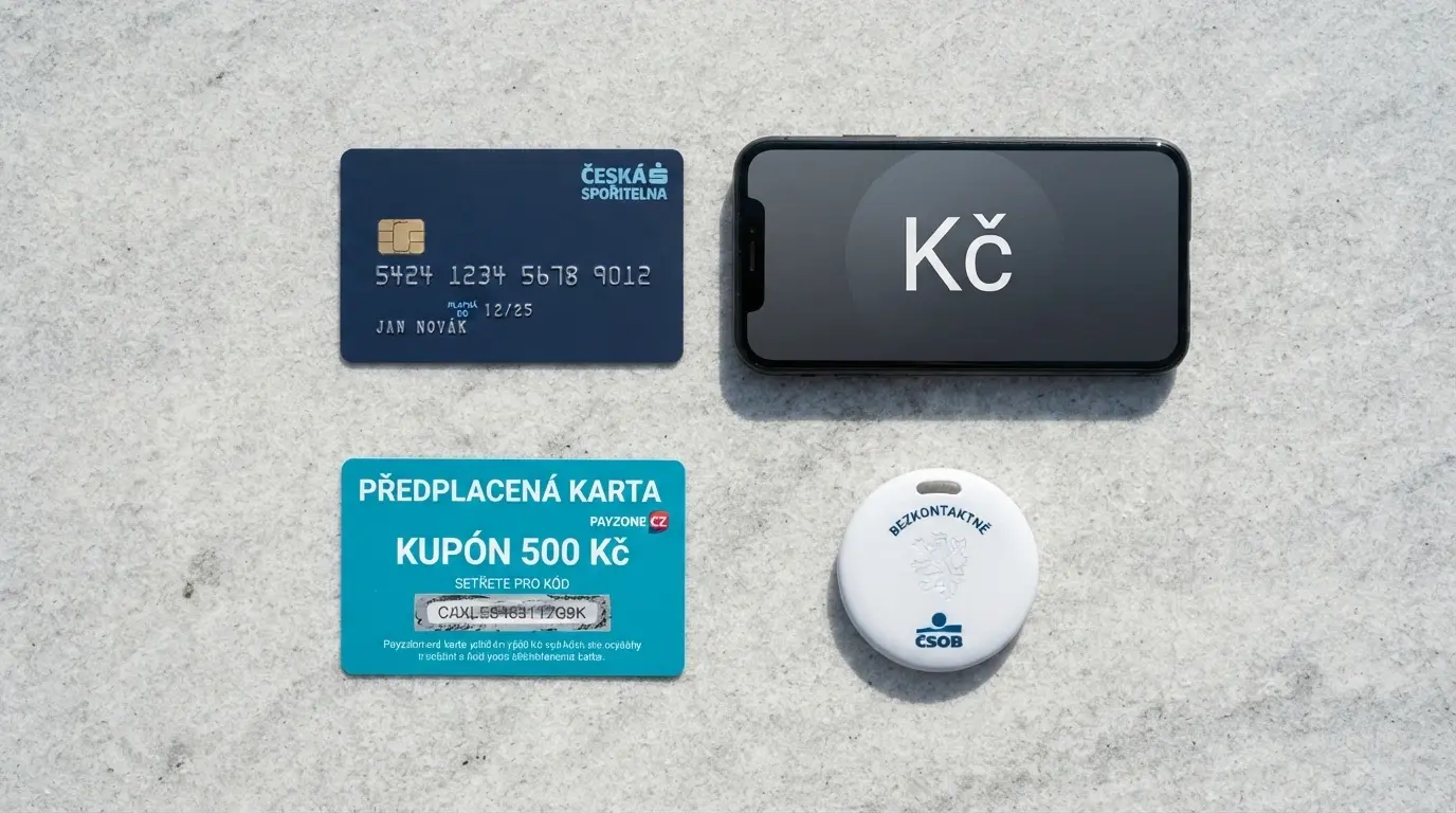 Přehled platebních metod — kreditní karta, PayPal, paysafecard a mobilní telefon